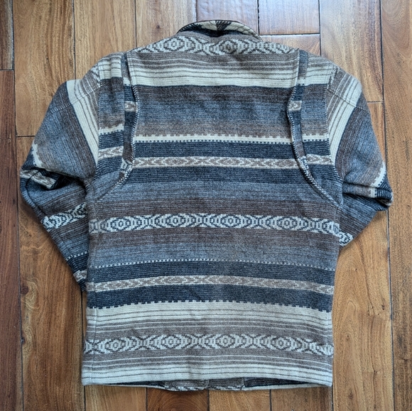 90's Woolrich Southwest Barn Blanket Coat (M) - Picture 2 of 7